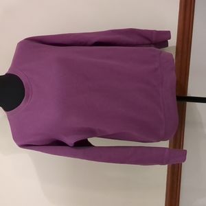Hanes Girl's Medium purple Sweatshirt